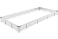 OUTLET BIS alumínium H-300 oldalfalak CARPLATFORM 4521 és UNIPLAT 450 pótkocsikhoz