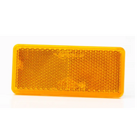 Téglalap alakú reflektor narancssárga FRISTOM DOB-035Z 90x40mm reflektorlámpa
