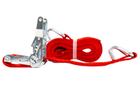 UNITRAILER 6m/35mm/2t piros szállítószalag feszítővel