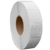 UNITRAILER öntapadós kontúrfényvisszaverő szalag, fehér, szegmensekben - 1 MÉTER