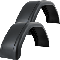 Két darabos sárvédő készlet 15-16"-os utánfutóhoz DE HAAN HMK 2480 kerékívek 800/240 mm