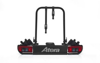 Atera Strada elektromos kerékpár - vonóhorogra szerelhető kerékpártartó 2 kerékpárhoz (fekete)