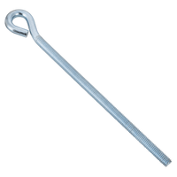 DROMET HO M6x140 építési horog zárt (szemes) véggel