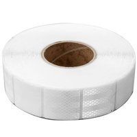 UNITRAILER öntapadó kontúrfényvisszaverő szalag, fehér, szegmensekben - TEKERCS 45m