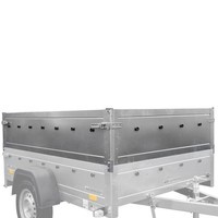 BIS oldalak az UNITRAILER GARDEN TRAILER 150 KIPP pótkocsihoz
