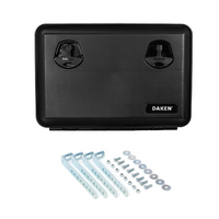 DAKEN 81104 JUST szerszámosláda 600x415x460mm 70l rögzítőkonzolokkal