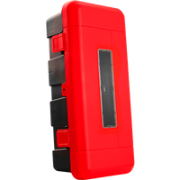 Tűzoltó készülék láda 6/9kg DAKEN 82130 REGON 715x335x240mm piros