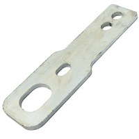 Kampó UNITRAILER szállítóhevederek rögzítéséhez, hossza 183,5 mm