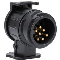 UNITRAILER TL0102 pótkocsi vonóhorog csatlakozóaljzat redukáló adapter 13/7 tűs